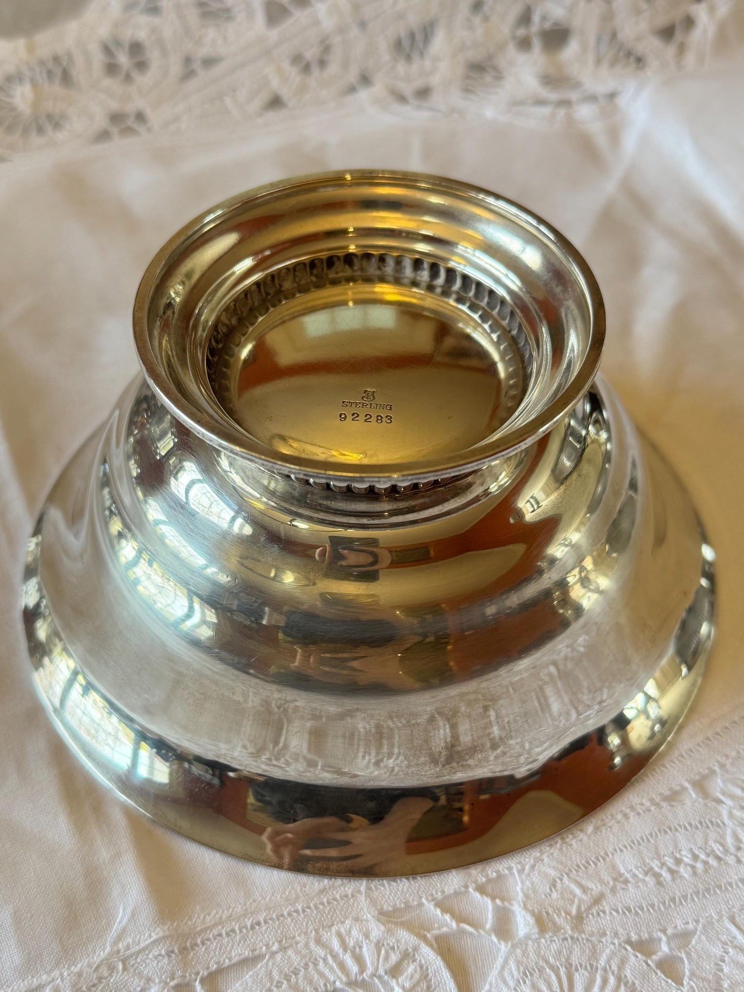 Towle Sterling Silver Pedestal Bowl