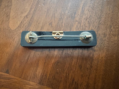 Antique Victorian Mourning Bar Pin
