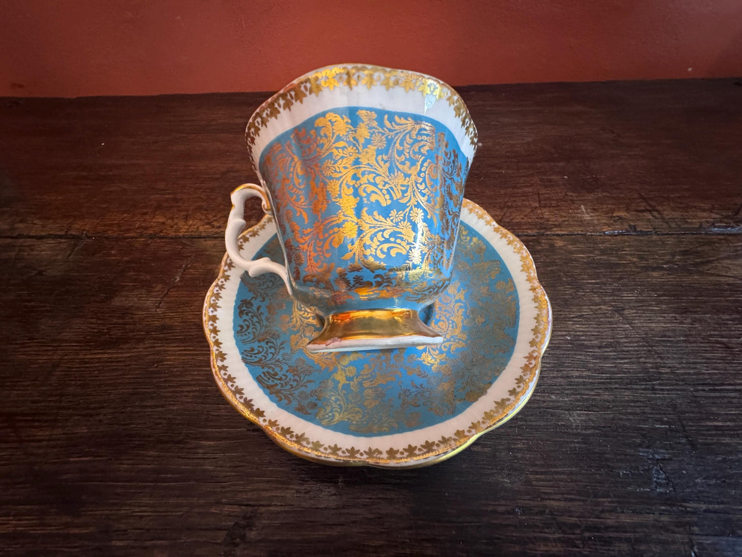 Royal Albert Buckingham Series Teacup & Saucer