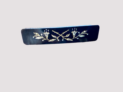 Antique Victorian Mourning Bar Pin
