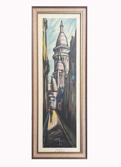 Vintage F. Depresle Mid Century Lithograph "Sacré-Cœur"
