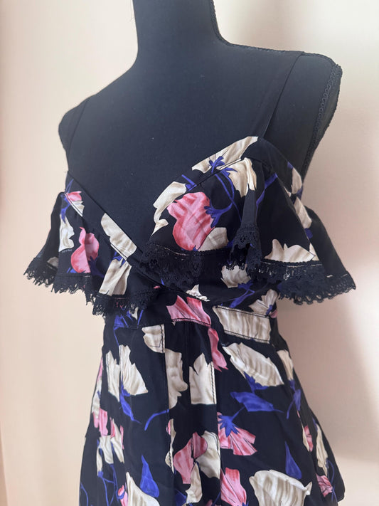 Prada Resort 2008 Floral Blouse