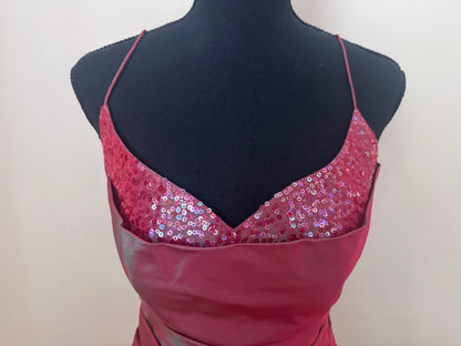 Y2K John Charles Sequin Bustier Top