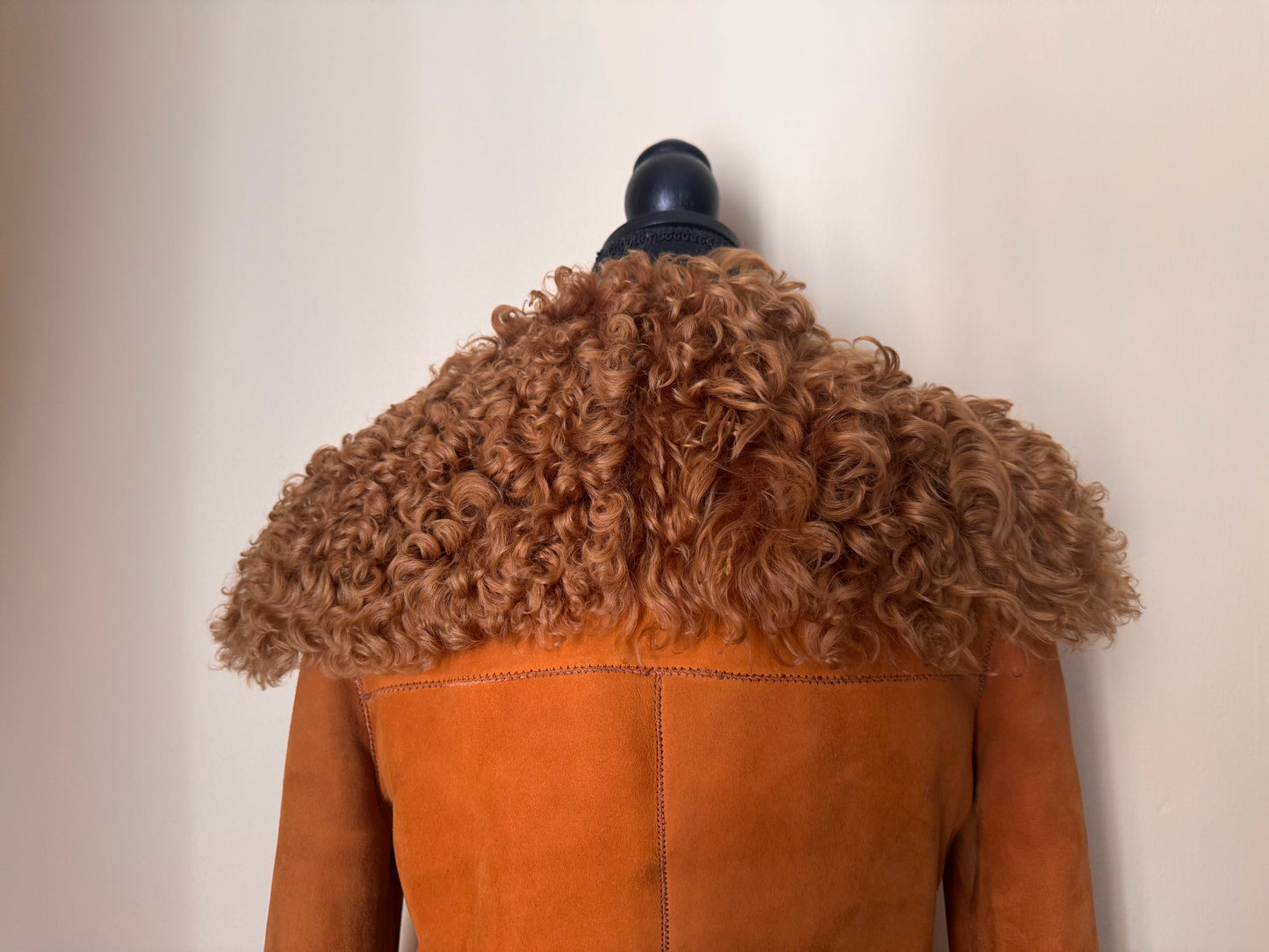 Vintage Y2K Gianfranco Ferre Curly Shearling Jacket