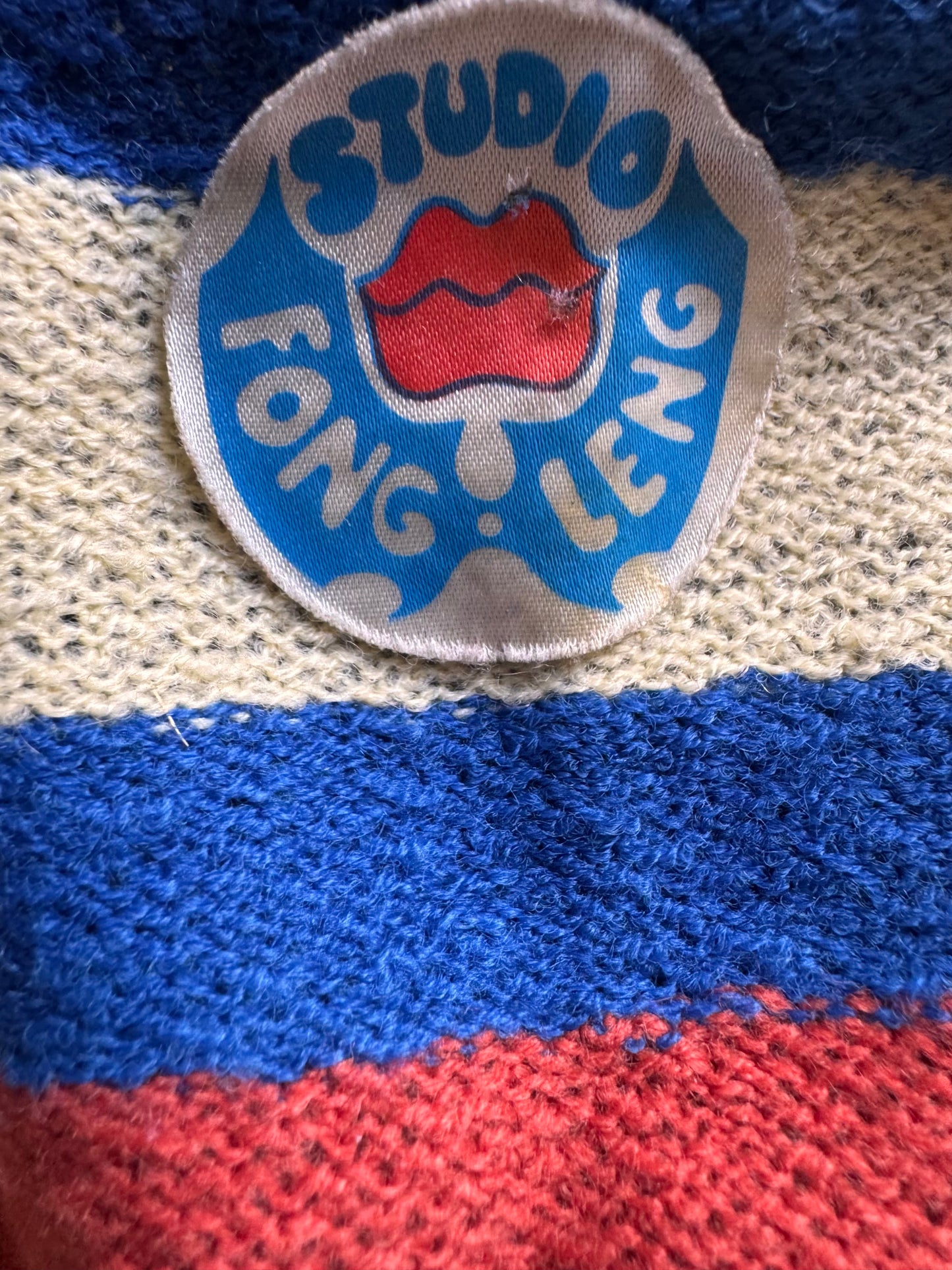 Rare Vintage Studio Fong Leng Knit Crop Top