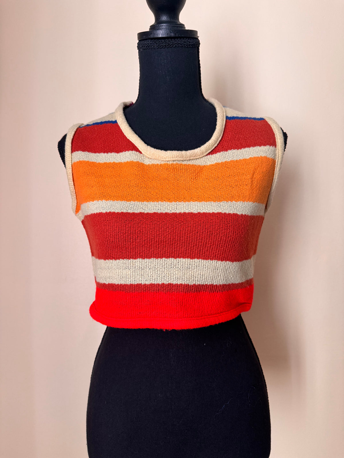 Rare Vintage Studio Fong Leng Knit Crop Top