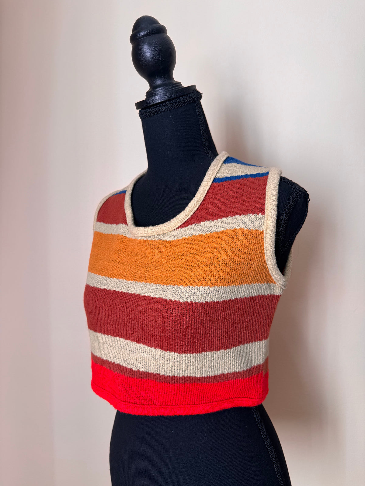 Rare Vintage Studio Fong Leng Knit Crop Top