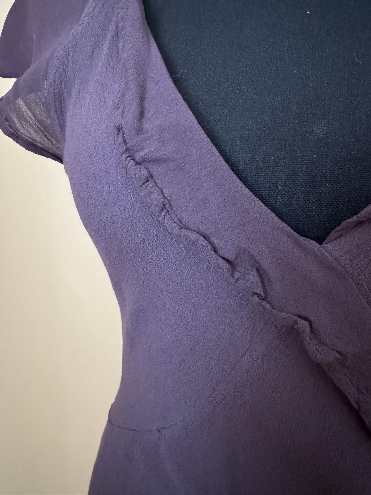 90s Ghost London Wrap Midi Dress