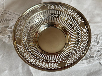 Pair of Watson Sterling Silver Pierced Candy Dishes