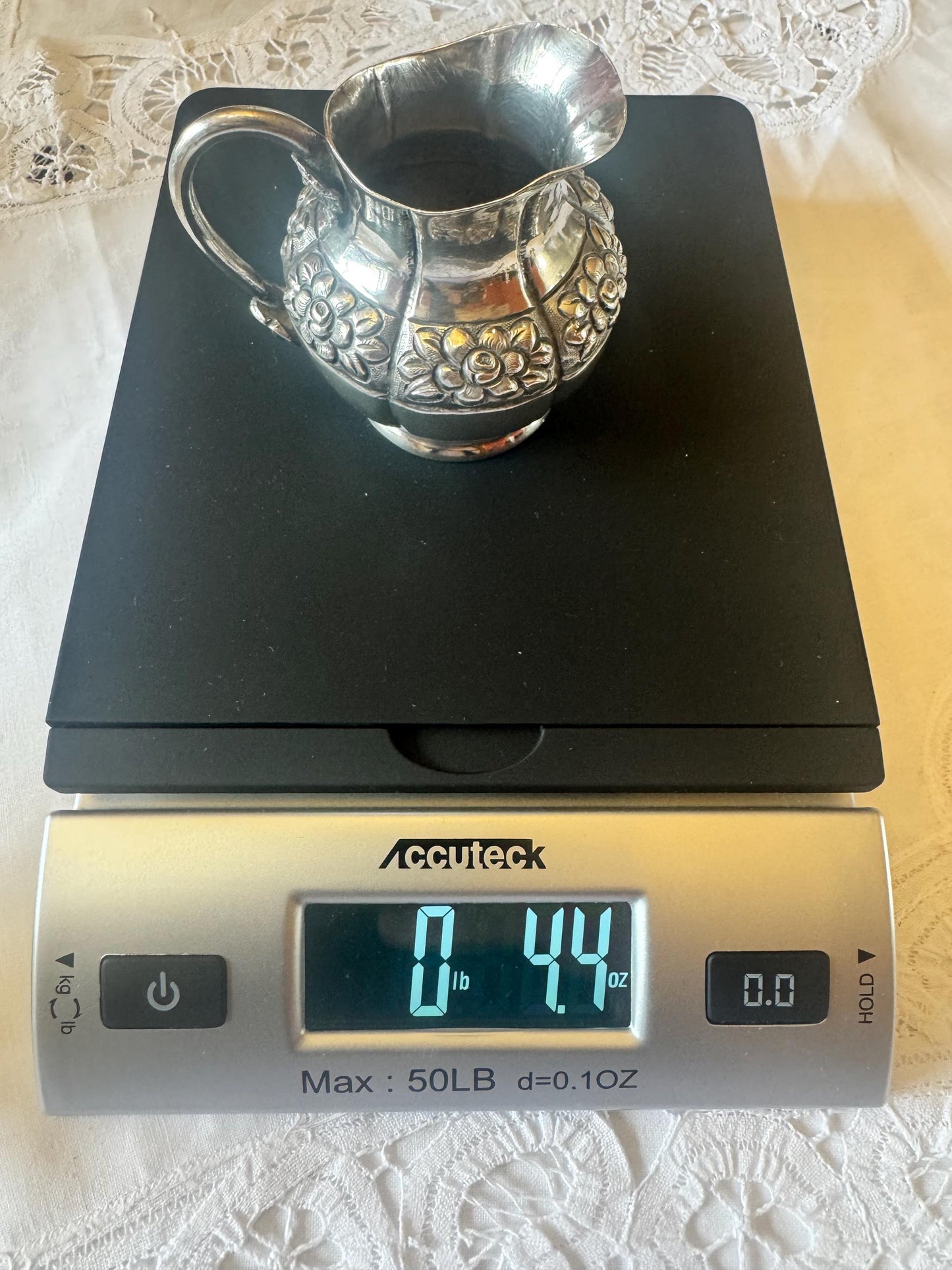 Sanborns Mexican Sterling Silver Creamer